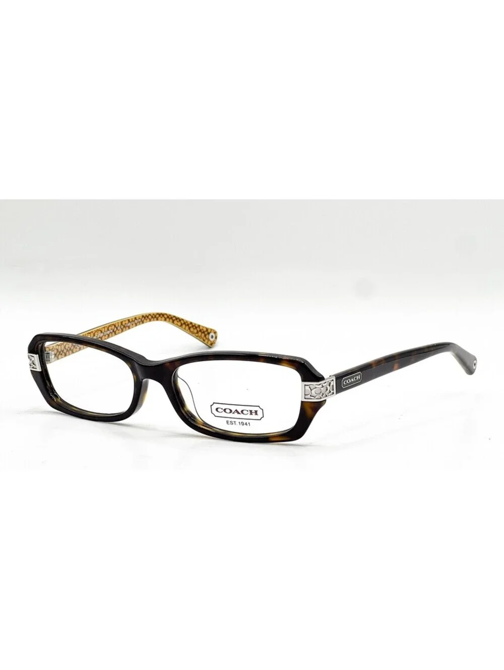 Coach HC 6005A 5033 Dark Tortoise Full Rim Authentic Eyeglass Frames 53-17-135